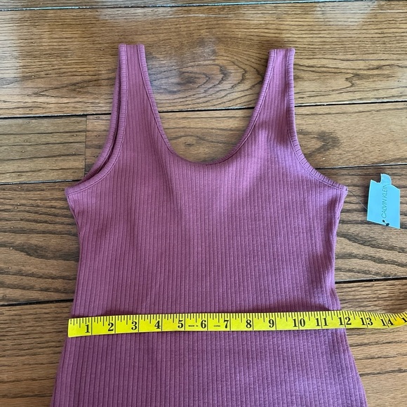 Calvin Klein Jeans Ribbed Dress Size S New With Tag - Picture 10 of 12